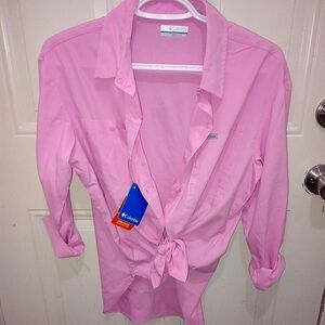 Pink Columbia dress shirt